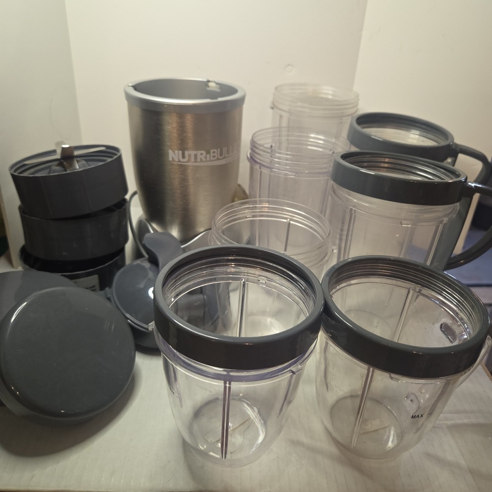 Nutribullet 900 Series 600Watt Extra Blades/Cups Tested! Works!